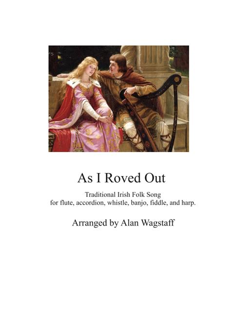 As I Roved Out Arr Alan Wagstaff By Traditional Sheet Music For