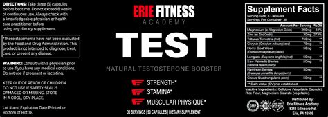 Test Boost Efa Supplements