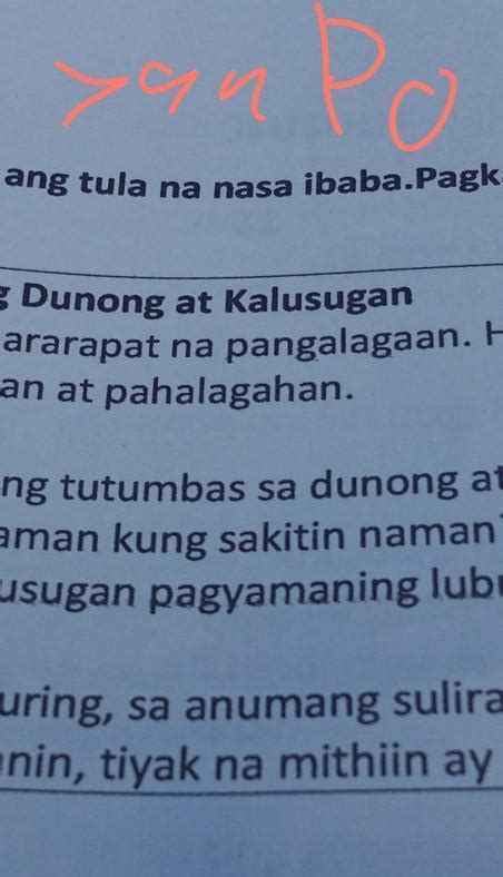 Ano Ang Paksa Ng Binasang Tula Brainly Ph