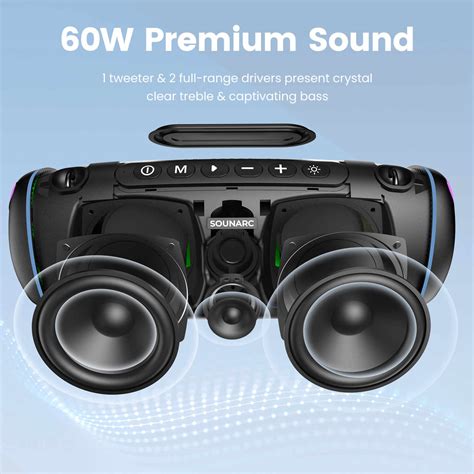 Promotion Haut Parleur Portable Sounarc R Sortie W Bluetooth