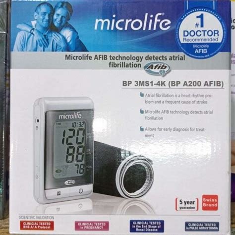 Promo LIMITED TENSIMETER DIGITAL MICROLIFE (AFIB BP A200) BP 3MS1-4K ...