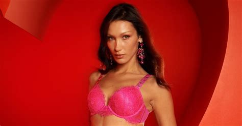 Bella Hadid Poses For Stunning Lingerie Photoshoot Pics
