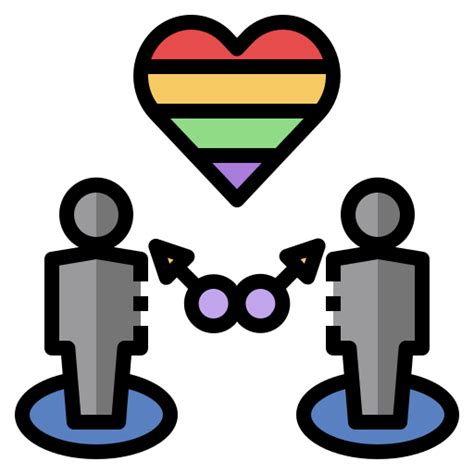 Gay Generic Outline Color Icon