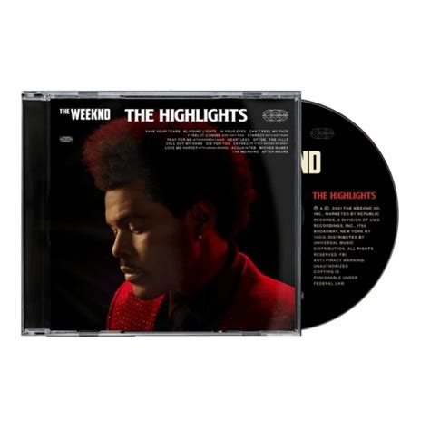 The Weeknd The Highlights Cd The Vinyl Room