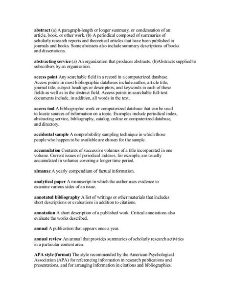 Example Of Apa Annotated Bibliography Format - New Sample n