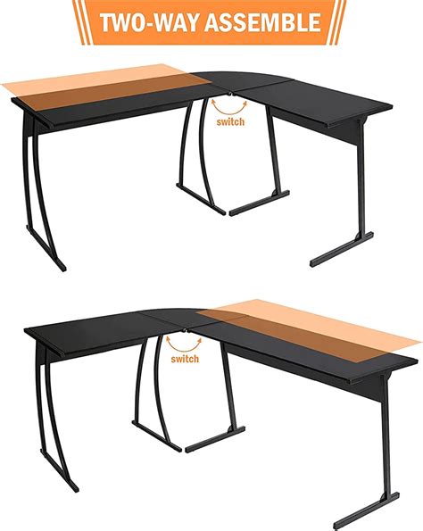 L Shaped Gaming Desk – Iluminating