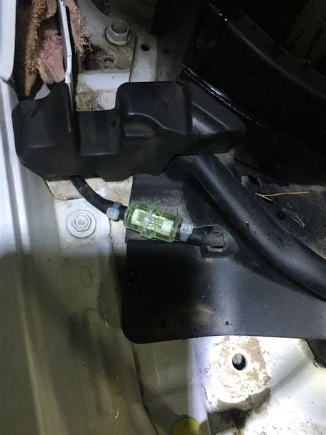 Фильтр на форсунки стеклоомывателя — Hyundai Solaris, 1,6 л, 2015 года ...