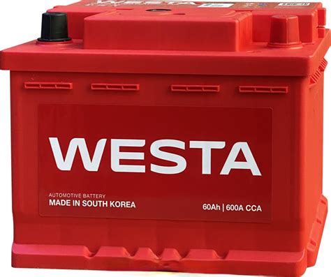 Автомобильный аккумулятор Westa 56219 SMF - Купить в Москве
