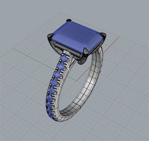 Test Render Camera Angle CAD Jewellery Skills