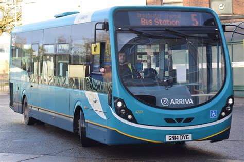 4287 Gn14 Dyg Stevenage Bus Station 30 12 20 Arriva Buses Aaron