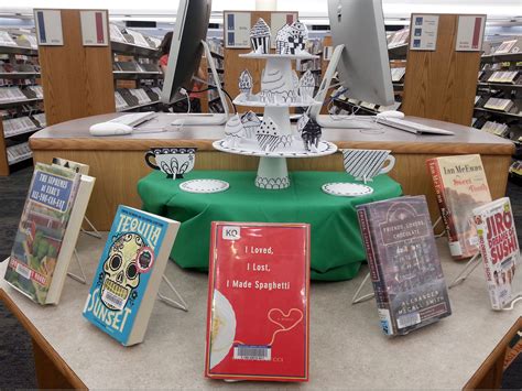 Food Fiction Unique Creative And Abstract Library Display Library