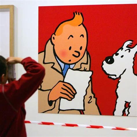 tintin face drawing