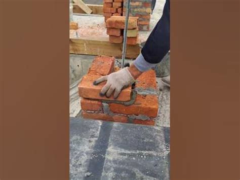 Кладка кирпича - YouTube
