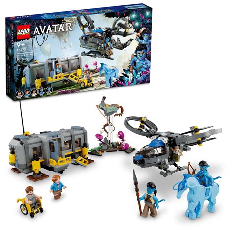 LEGO Avatar Floating Mountains Site 26 & RDA Samson 75573 Building Set ...