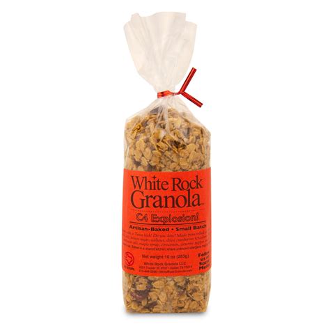 C4 Explosion Granola White Rock Granola