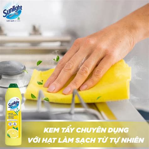 Kem Tẩy Sunlight Chuyên Dụng Siêu Sạch Siêu Sáng 690g