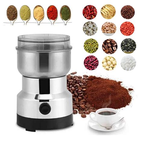 Extra Fine Spice Grinder W Mini Electric Seed Grinder Dry Mill S