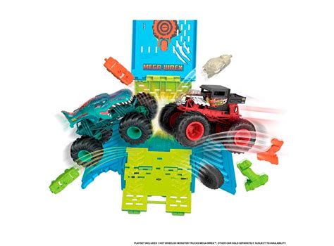 Ripley Set De Juego Hot Wheels Mega Wrex Crash Cage