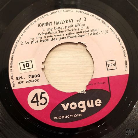 T Johnny Hallyday Itsy Bitsy Petit Bikini Depuis Qu Ma M Me Le Plus Beau Des Jeux Je