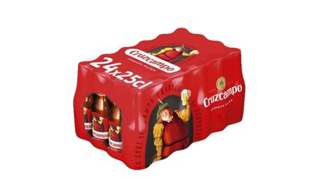 Cerveza Cruzcampo Pilsen Bandeja 25 CL 24UD Bebo Online