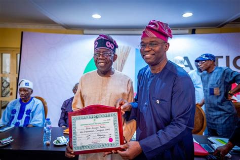 Senator Abiru Congratulates President Tinubu On Victory At Presidential