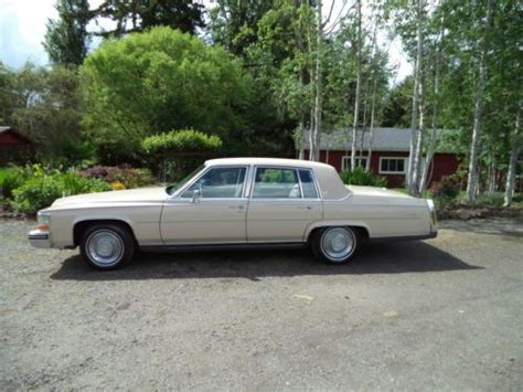 Purchase Used Classic 1985 Cadillac Fleetwood Brougham 58k ACT Miles