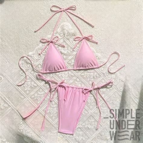 Simple Underwear Bikini Shopee Thailand