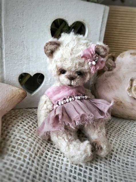 Игрушка тедди медвежонок Лика – заказать на Ярмарке Мастеров – ROE9ORU ...