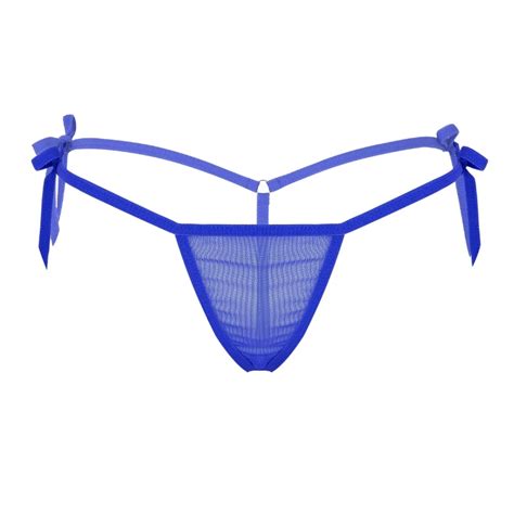Women Mesh Transparent Underwear Sexy Panties Low Rise G String Thong Mini Bikini Briefs Buy