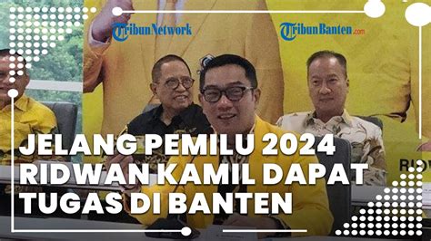 Ridwan Kamil Resmi Merapat Ke Partai Golkar Kini Dapat Tugas Khusus Di