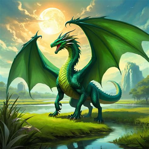 Wyvern In Marshland Habitat Stable Diffusion Online