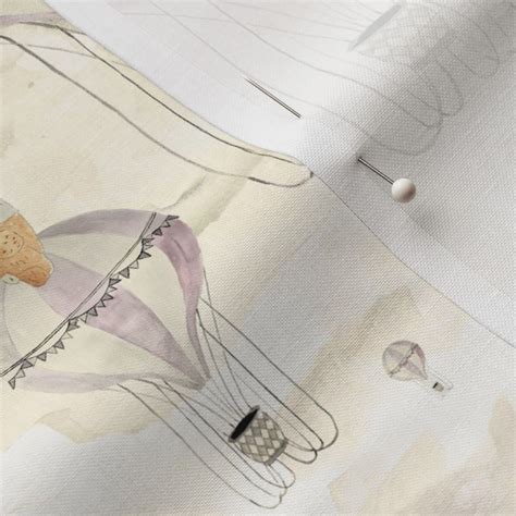 Medium Vintage Purple Peter Rabbit Hot Fabric Spoonflower