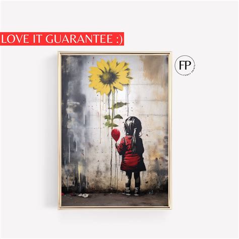 Banksy Art Print Banksy Style Art Urban Canvas Banksy - Etsy