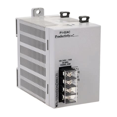 Productivity1000 AC Power Supply: 120-240 VAC or 125 VDC nominal input ...