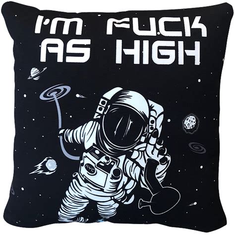 Im Fuck As High Throw Pillow Kill Your Culture