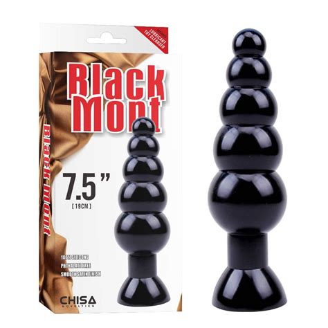 Dop Anal Chisa Novelties Large Anal Bead 16 20 Cm Negru EMAG Ro