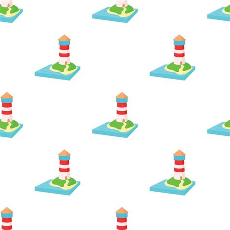 Lighthouse pattern seamless vector 15142703 Vector Art at Vecteezy