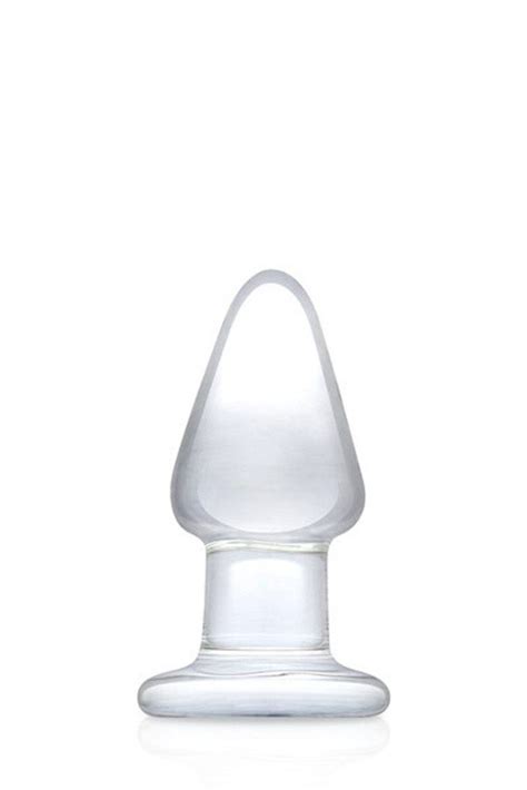 Gode En Verre Anal Plug Glossy Plug