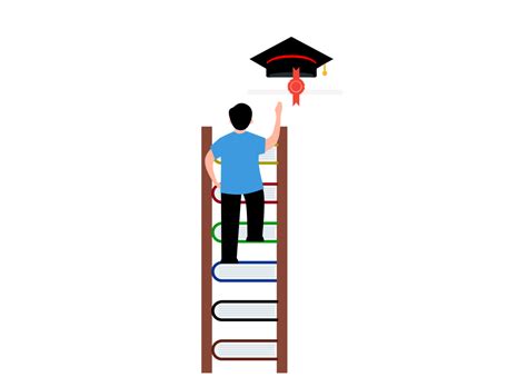Education and learning ladder 16717557 PNG