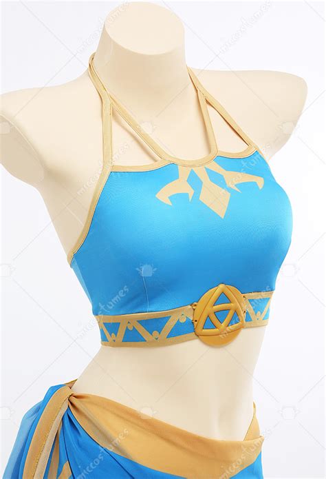 Princess Zelda Costume Swimsuits The Legend Of Zelda Cosplay Bathing Suit Bikini Sets Outfit