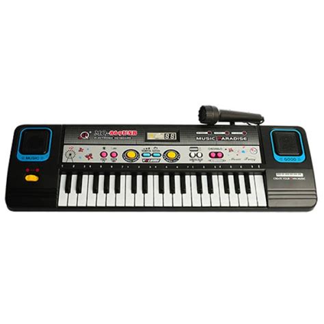 Электронное пианино с микрофоном синтезатор Electronic Keyboard MQ-869 ...