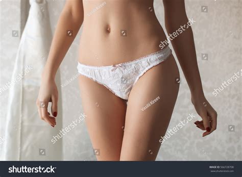 Sexy Woman White Lingerie On Background Stock Photo 566728708 Shutterstock