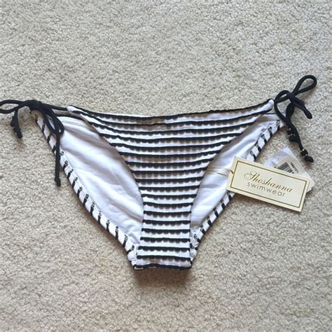 Acacia Swimwear Swim Nwt Shoshanna String Bikini Strips Bottoms