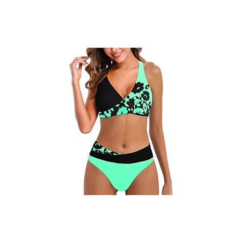 Coolsterster Zipper Top Chainmail Top Bikini Sportivo Bikini A Copertura Moderata Ragazza