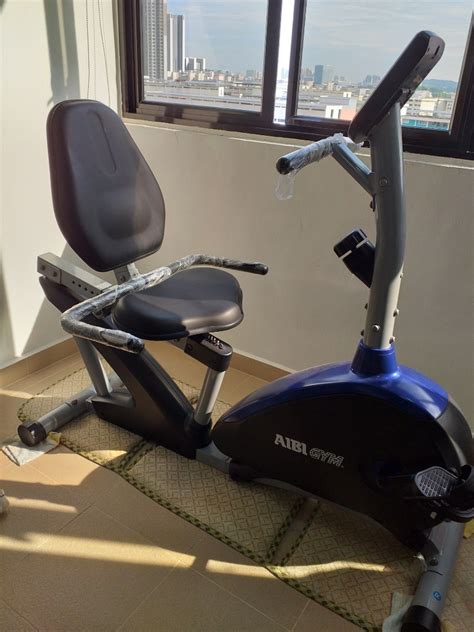 Aibi Biycle With Back Rest Sports Equipment Exercise And Fitness