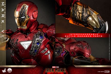 Hot Toys Qs025 14 Iron Man 2 Iron Man Mark Vi Acaretoys จำหน่าย