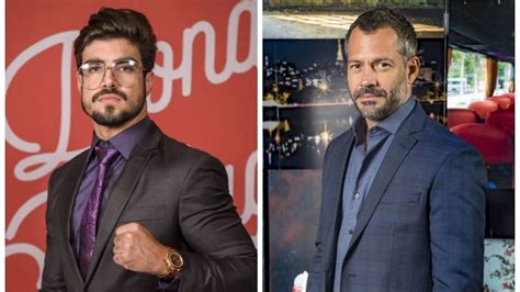 F Televisão Malvino Salvador comenta relacionamento gay Caio Castro em novela Estou