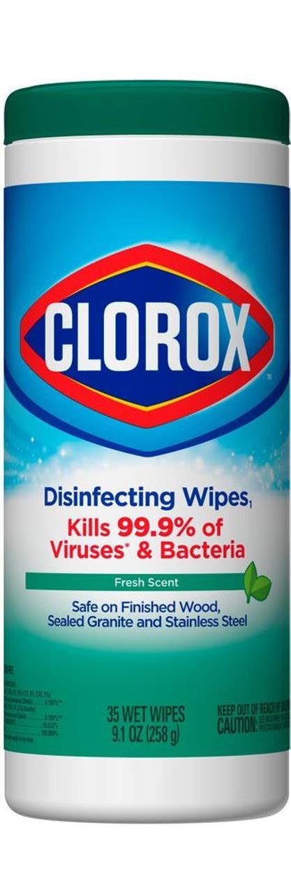 Clorox Disinfecting Wipes Fresh Scent 35 Count