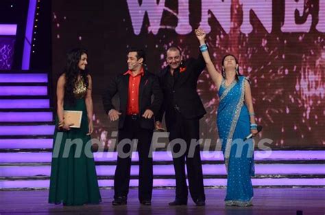 Winning moment at Grand Finale of Bigg Boss Season 5 Media