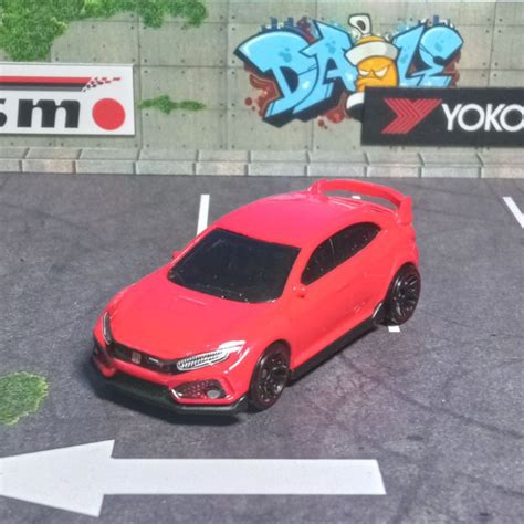 Hot WHEELS HONDA CIVIC TYPE R RED GOOD CONDITION Shopee Malaysia
